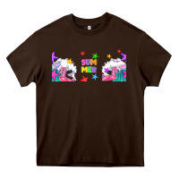 Chocolate Brown summer Heavy Core Tee - TumblerDesignByShophia