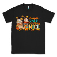 Black pumpkin spice and everything nice Classic Tee - CowGirlArtShop