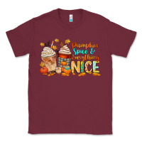 Burgundy pumpkin spice and everything nice Classic Tee - CowGirlArtShop
