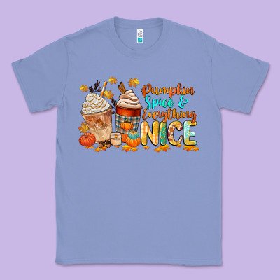 Pumpkin Spice And Everything Nice Classic Tee Designed By Cowgirlartshop