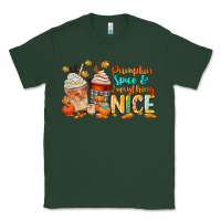 Sports Green pumpkin spice and everything nice Classic Tee - CowGirlArtShop