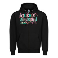 Black teacher assistant Zipper Hoodie - AdoDesignShop