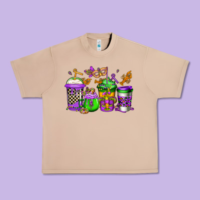 Mardi Gras Crawfish Coffee Urban Heavy Tee Designed By Jasminsmagicworld