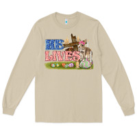 Mushroom he lives easter Long Sleeve Tee - FaDigitalArtStudio