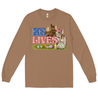 Toasted Coconut he lives easter Long Sleeve Tee - FaDigitalArtStudio