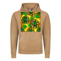 Vintage Camel St. Patrick's sunflower seamless pattern Vintage Hoodie - BundleAndBundleShop
