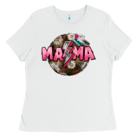 White Mama lightning bolt Mother's Day Ladies Tee - CowGirlArtShop