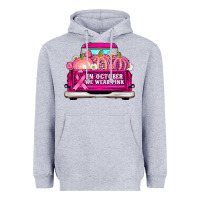 Heather Grey truck in october we wear pink Heavyweight Hoodie - AdoDesignShop