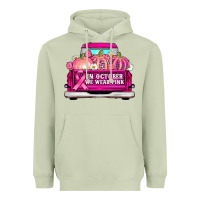 Matcha truck in october we wear pink Heavyweight Hoodie - AdoDesignShop