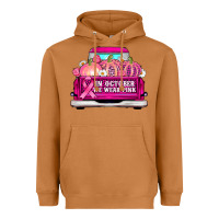 Meerkat truck in october we wear pink Heavyweight Hoodie - AdoDesignShop