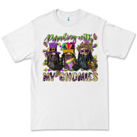 White parading with my gnomies Premium Tee - CowGirlArtShop