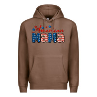 Chestnut American Mama Mother's Day Premium Hoodie - LillyAllenDesigns