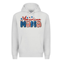 American Mama Mother's Day Premium Hoodie | Teevron