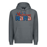 Rock American Mama Mother's Day Premium Hoodie - LillyAllenDesigns