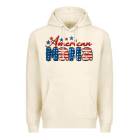 Tofu American Mama Mother's Day Premium Hoodie - LillyAllenDesigns