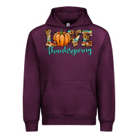 Mauve Wine love thanksgiving pumpkin Urban Hoodie - JahusDesignShop