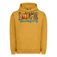 Pigment Peanut Butter love thanksgiving pumpkin Urban Hoodie - JahusDesignShop