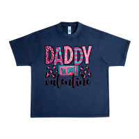 Navy daddy is my valentine Urban Heavy Tee - OliviaCreatesArt