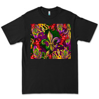Black mardi gras Premium Tee - CowGirlArtShop