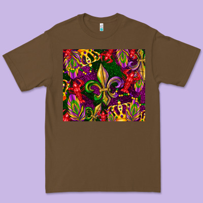 Mardi Gras Premium Tee Designed By Cowgirlartshop