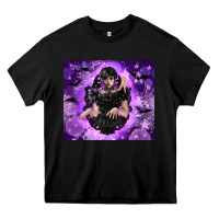 Black gothic girl night Heavy Core Tee - TumblerDesignByShophia