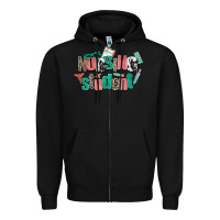 Black nursing student Zipper Hoodie - AdoDesignShop