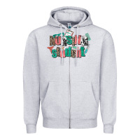 Heather Grey nursing student Zipper Hoodie - AdoDesignShop
