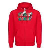 Red nursing student Zipper Hoodie - AdoDesignShop