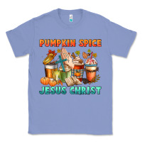 Colony Blue pumpkin spice and jesus christ Classic Tee - CowGirlArtShop