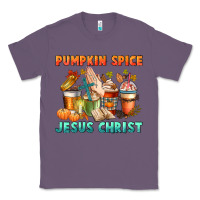 Lavender pumpkin spice and jesus christ Classic Tee - CowGirlArtShop