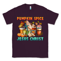Plum pumpkin spice and jesus christ Classic Tee - CowGirlArtShop