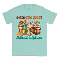 Seafoam pumpkin spice and jesus christ Classic Tee - CowGirlArtShop