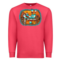 Cardinal western cactus Premium Sweatshirt - AdoDesignShop
