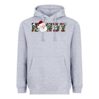 Heather Grey howdy santa Heavyweight Hoodie - AdoDesignShop
