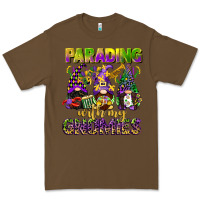 Cacao parading with my gnomies mardi gras Premium Tee - CowGirlArtShop