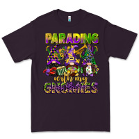 Plum parading with my gnomies mardi gras Premium Tee - CowGirlArtShop