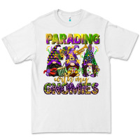 White parading with my gnomies mardi gras Premium Tee - CowGirlArtShop