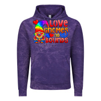 Cloud Purple Love Gnomes No Bounds Vintage Hoodie - BundleAndBundleShop