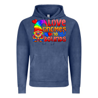 Vintage Denim Love Gnomes No Bounds Vintage Hoodie - BundleAndBundleShop