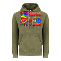 Vintage Olive Love Gnomes No Bounds Vintage Hoodie - BundleAndBundleShop