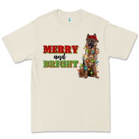 Bone merry and bright german shepherd Premium Tee - RanaPortraitStore