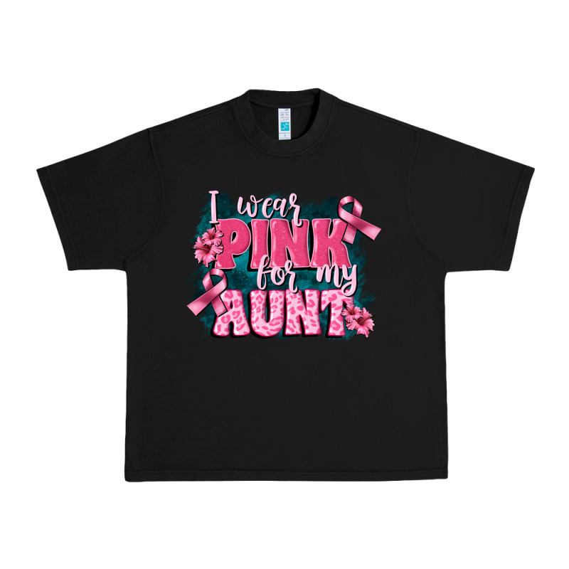I Wear Pink For My Aunt Urban Heavy Tee by FaDigitalArtStudio | Teevron