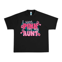 Black i wear pink for my aunt Urban Heavy Tee - FaDigitalArtStudio