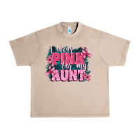 French Oak i wear pink for my aunt Urban Heavy Tee - FaDigitalArtStudio