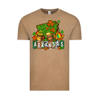 Vintage Coffee St. Patrick's Arkansas Vintage Tee - OliviaCreatesArt