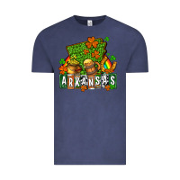 Vintage Denim St. Patrick's Arkansas Vintage Tee - OliviaCreatesArt