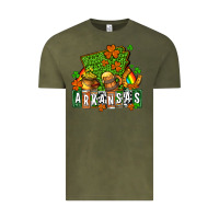 St. Patrick's Arkansas Vintage Tee | Teevron