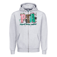 Heather Grey pta physical therapy assistant Zipper Hoodie - AdoDesignShop