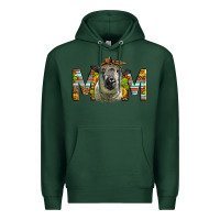 Sports Green hampshire sheep mom Mother's Day Premium Hoodie - LillyAllenDesigns