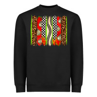 Black race brushstrokes Heavyweight Sweatshirt - AdoDesignShop